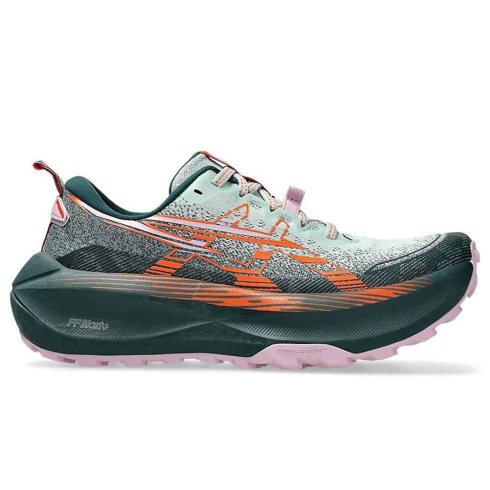Womens Size 5 - ASICS Trabuco Max 4 Cold Moss Nova Orange 1012B769-400 Shoes NEW